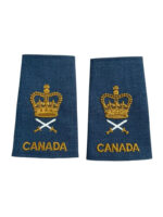 Canadian Forces RCAF Base Warrant Officer Rank Slip-Ons Insignia Pair