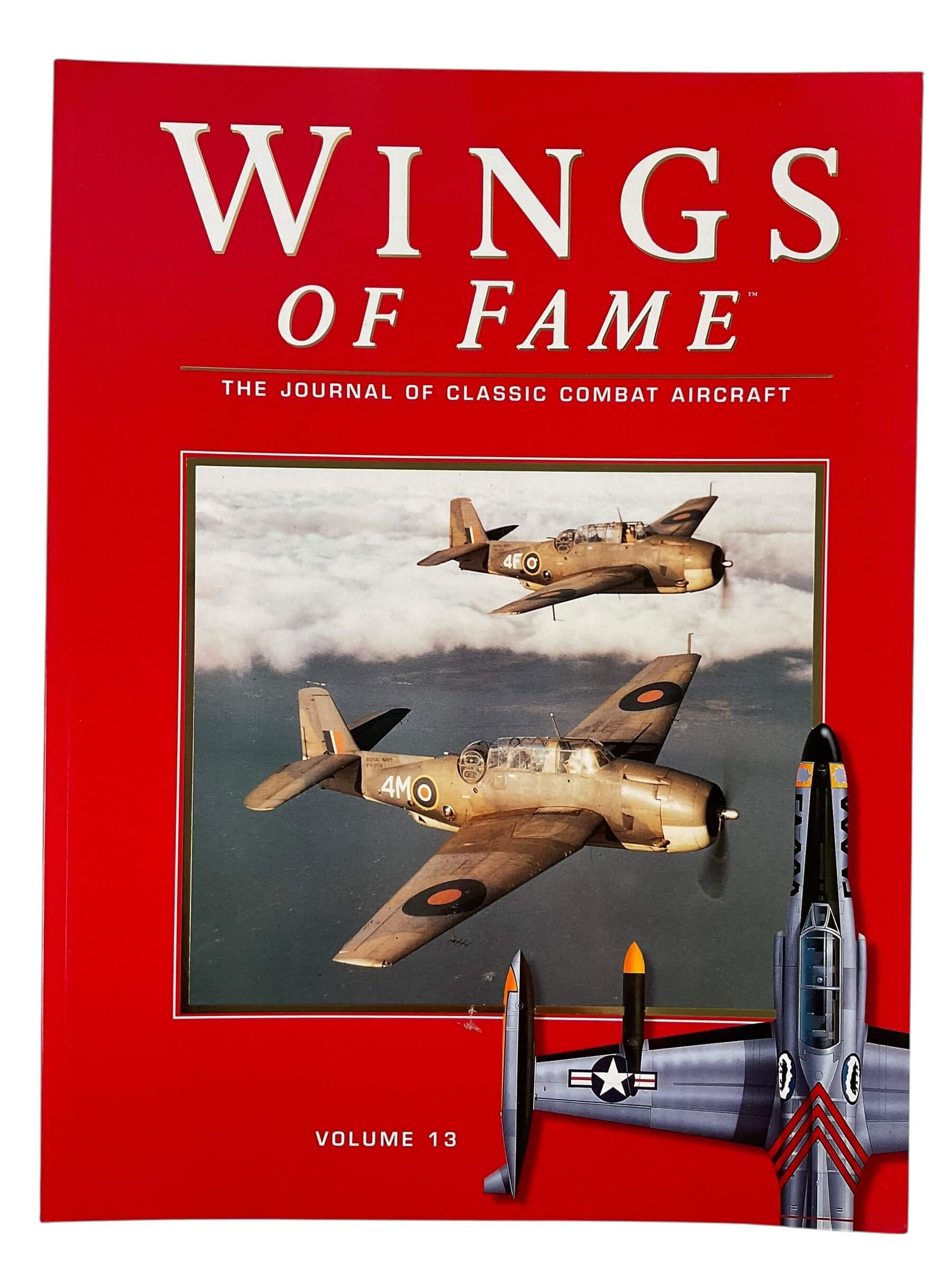 Wings of Fame Journal of Classic Combat Aircraft Vol 13 Used Softcover Reference Book Wings of Fame Journal of Classic Combat Aircraft Vol 13 Used Softcover Reference Book