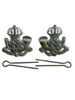 WW2 Canadian Royal Rifles of Canada Collars Insignia Pair WW2 Canadian Royal Rifles of Canada Collars Insignia Pair