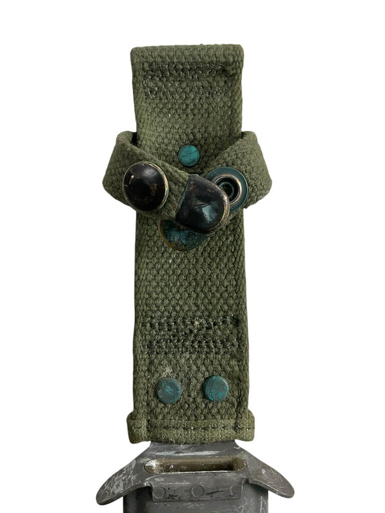 US Army M1 Carbine Bayonet and Scabbard M4 in M8 Scabbard US Army M1 Carbine Bayonet and Scabbard M4 in M8 Scabbard