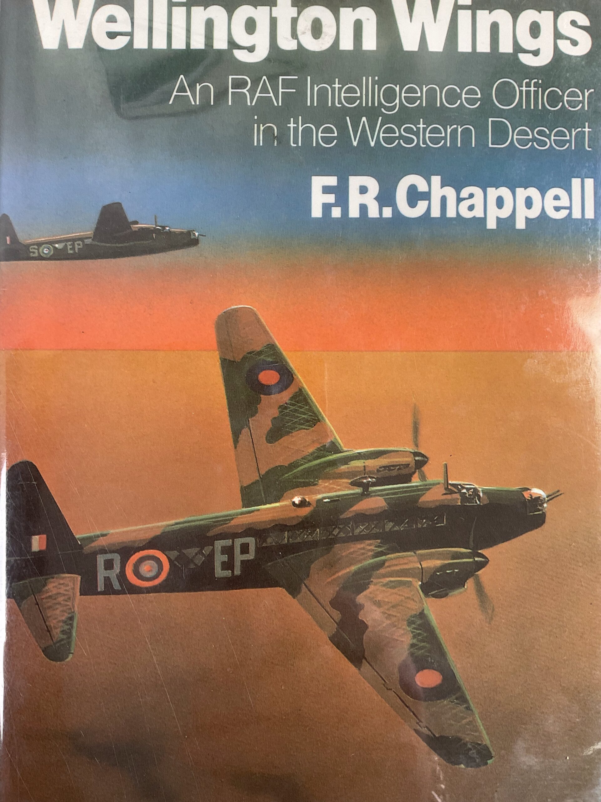 WW2 British RAF Wellington Wings Intelligence Officer in the Western Desert Used Hardcover Reference Book WW2 British RAF Wellington Wings Intelligence Officer in the Western Desert Used Hardcover Reference Book