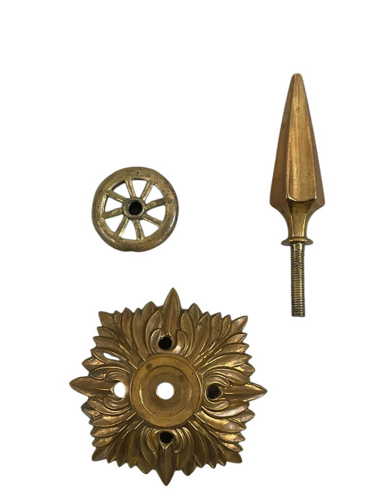 US Blue White Cloth Home Service Helmet Spike and Base Spare Part US Blue White Cloth Home Service Helmet Spike and Base Spare Part