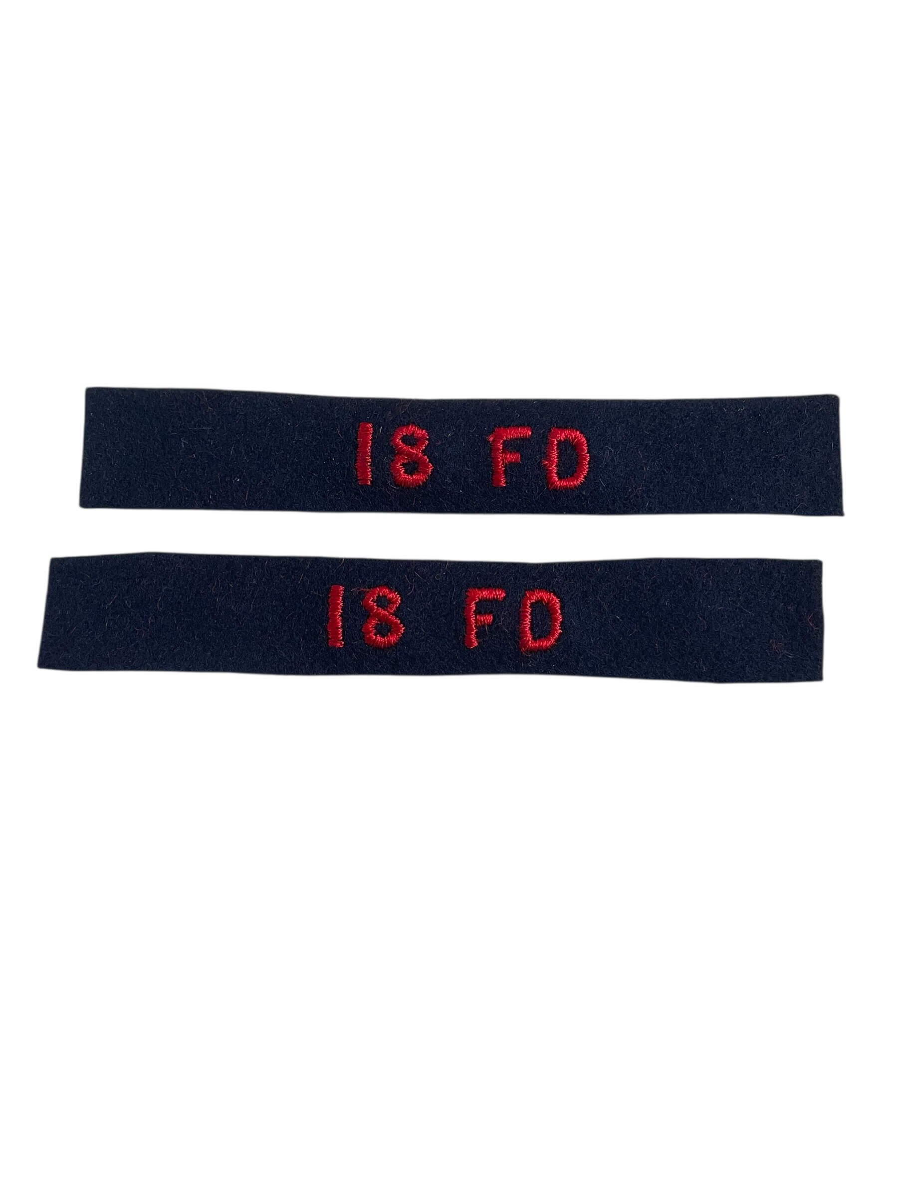 Canadian Forces 18th Field Artillery RCA Shoulder Titles Insignia Pair Canadian Forces 18th Field Artillery RCA Shoulder Titles Insignia Pair