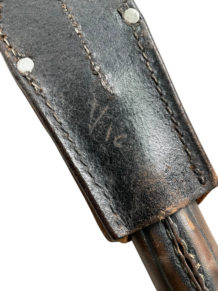 WW2 German Police Bayonet With Scabbard Maker Alexander Coppel Matching Numbers WW2 German Police Bayonet With Scabbard Maker Alexander Coppel Matching Numbers