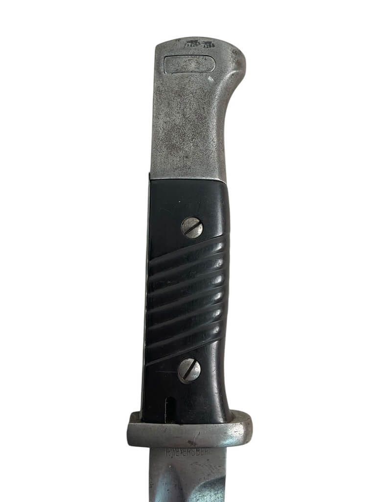 WW2 German K98 Bayonet With Scabbard Matching Numbers Maker P. Weyersberg WW2 German K98 Bayonet With Scabbard Matching Numbers Maker P. Weyersberg