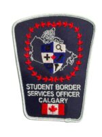 Canadian Calgary Alberta Student Border Services Officer Police Patch