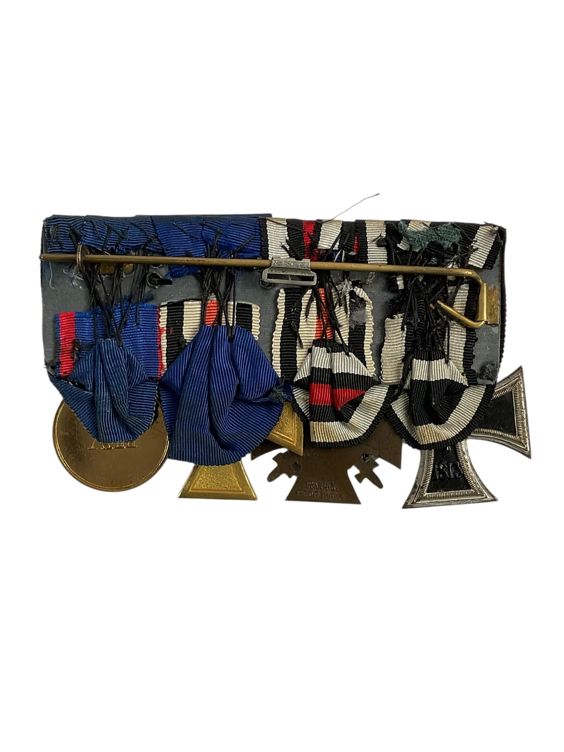 WW1 WW2 German Police Long Service Medal Grouping WW1 WW2 German Police Long Service Medal Grouping