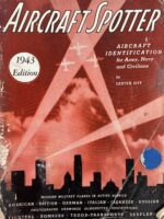 WW2 US British German Aircraft Spotter 1943 Edition Used Softcover Reference Book
