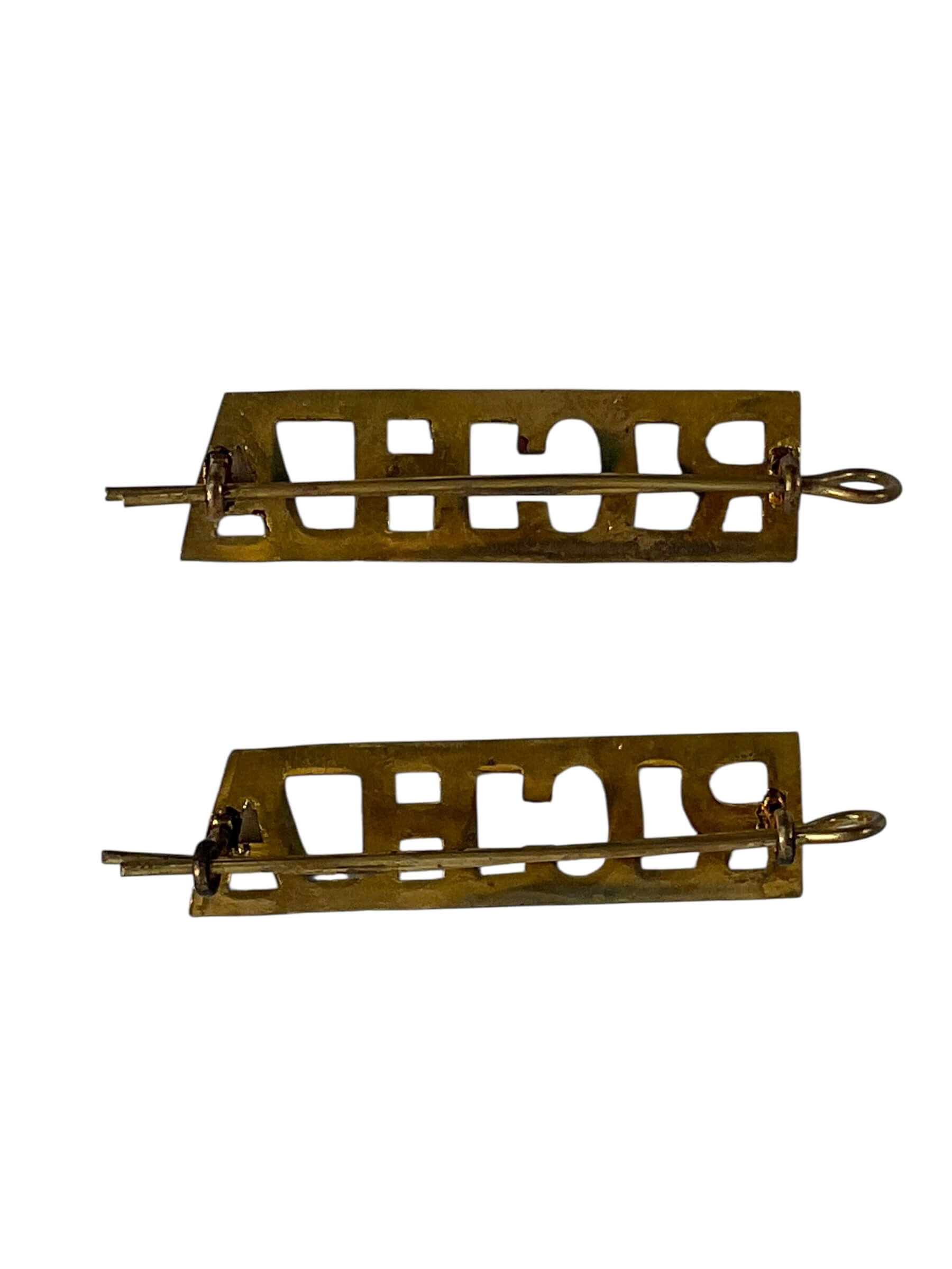 Royal Canadian Horse Artillery Shoulder Titles Insignia Pair Royal Canadian Horse Artillery Shoulder Titles Insignia Pair