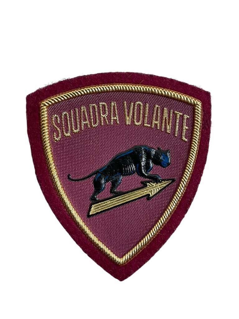 Italian Police Squadra Volante PVC Patch Italian Police Squadra Volante PVC Patch