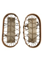 WW2 Canadian Army Wooden Snowshoes WW2 Canadian Army Wooden Snowshoes