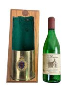 Canadian Forces 12th Regiment de Blinde 76mm Trench Art With Regimental Wine Bottle EMPTY Canadian Forces 12th Regiment de Blinde 76mm Trench Art With Regimental Wine Bottle EMPTY