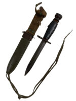 WW2 US M4 PAL Bayonet With Scabbard