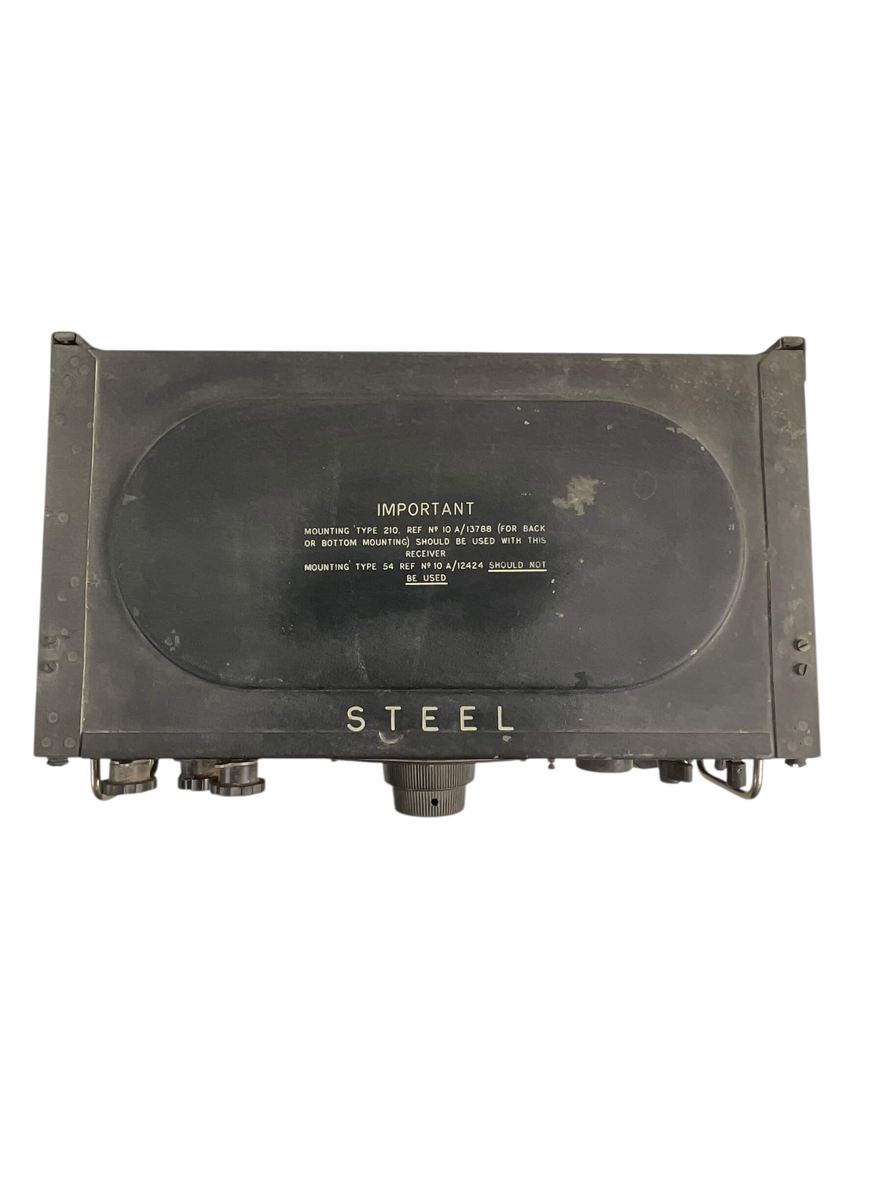 WW2 British RAF Radio Receiver Type 1155A In Transit Box WW2 British RAF Radio Receiver Type 1155A In Transit Box