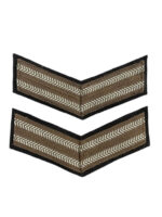 Canadian Women's Army Corps CWAC Corporal Rank Insignia Pair