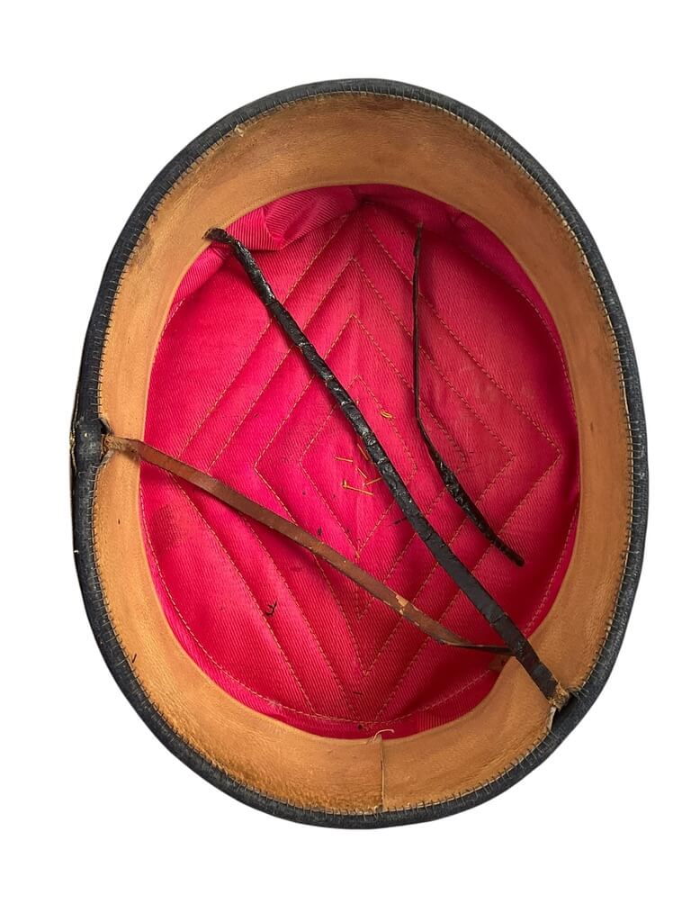 Canadian Royal Military College Pillbox Cap Hat Numbered 672 Canadian Royal Military College Pillbox Cap Hat Numbered 672