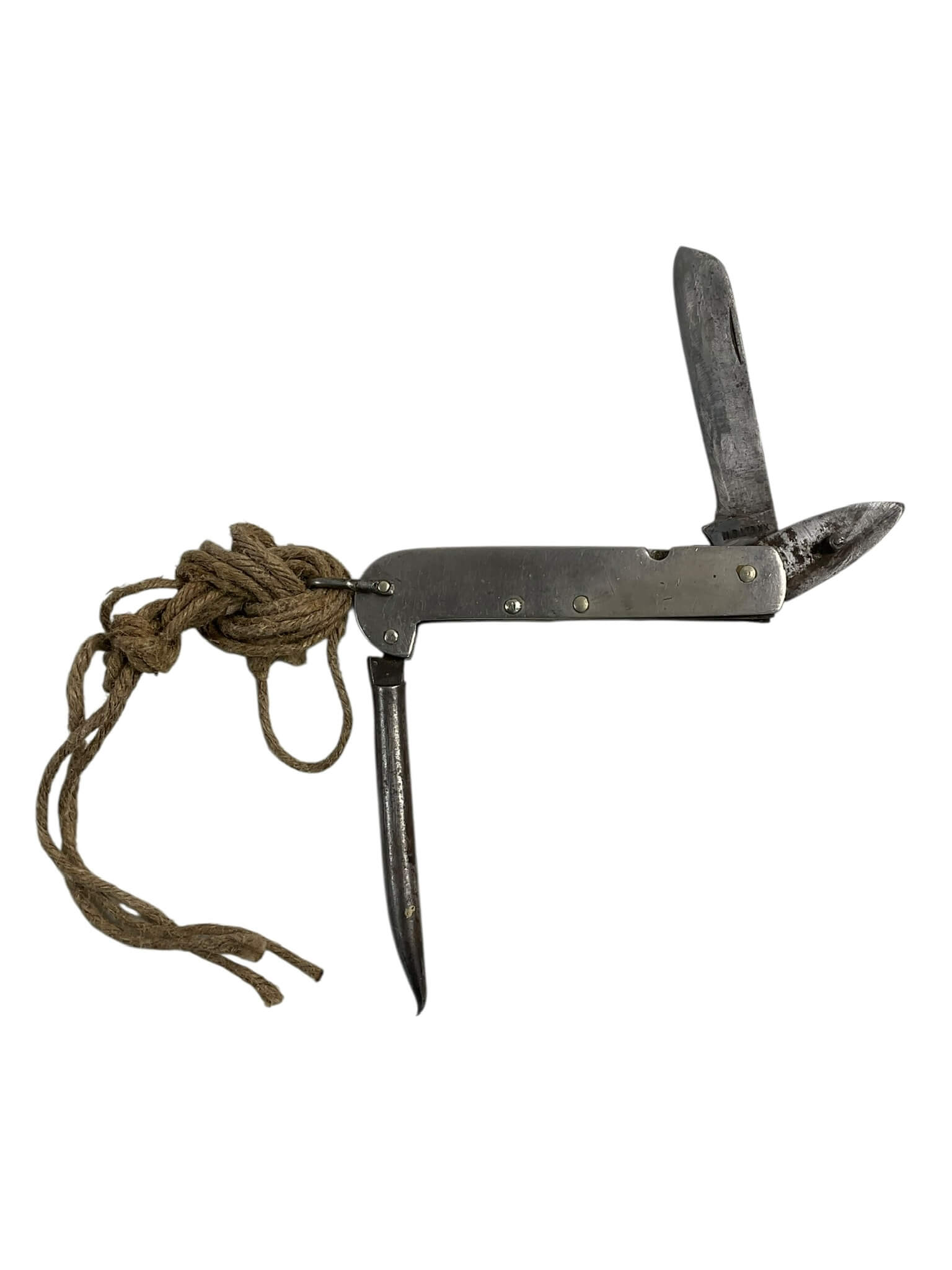 WW2 Canadian Folding Knife With Marlin Spike Maker M.S. Limited WW2 Canadian Folding Knife With Marlin Spike Maker M.S. Limited