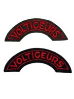 Canadian Voltigeurs de Quebec Shoulder Titles Insignia Pair