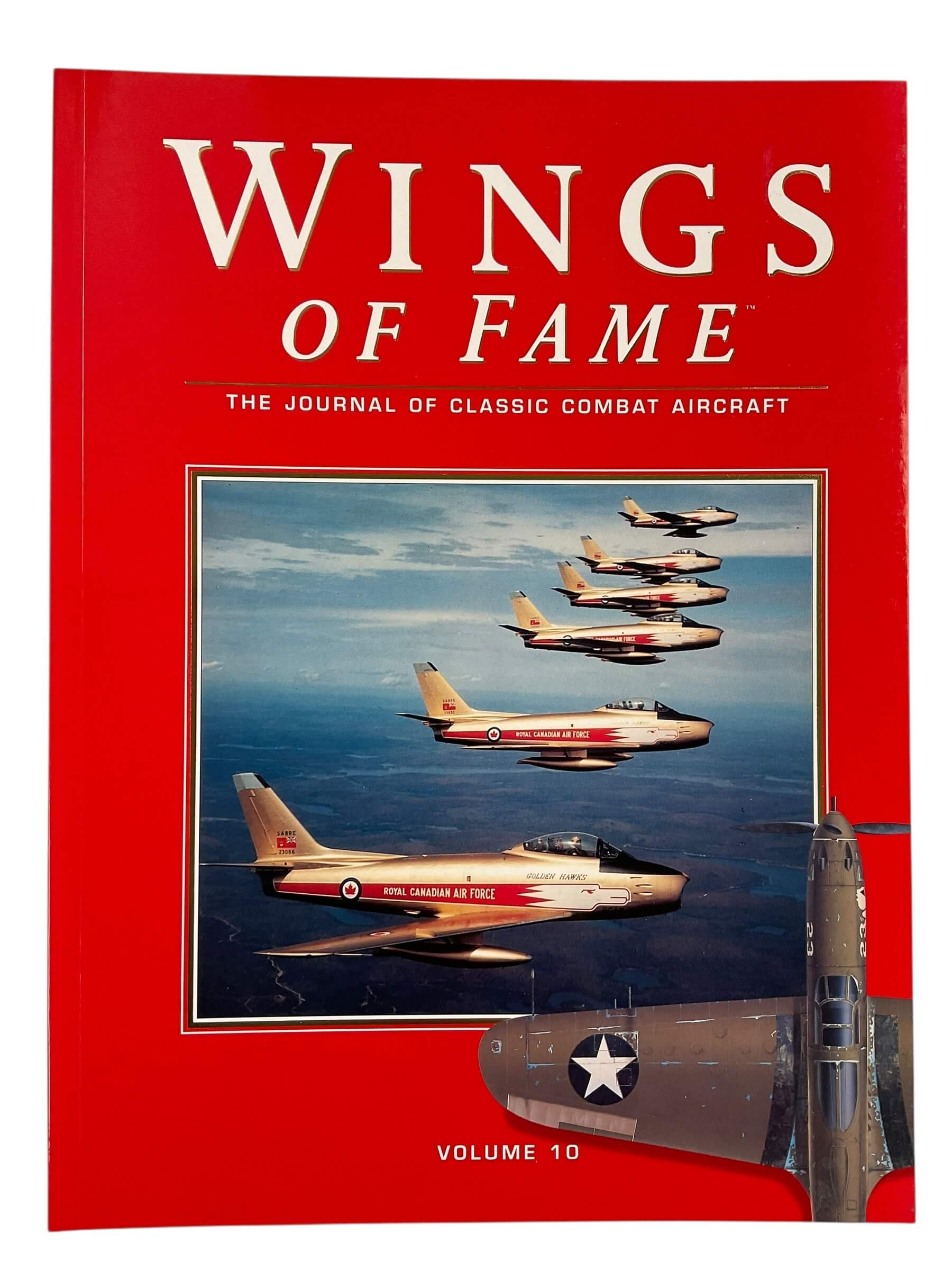 Wings of Fame Journal of Classic Combat Aircraft Vol 10 Used Softcover Reference Book Wings of Fame Journal of Classic Combat Aircraft Vol 10 Used Softcover Reference Book
