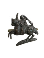 WW1 British BEF Fife and Forfar Yeomanry Officers Service Dress Bronze Collar Insignia Single WW1 British BEF Fife and Forfar Yeomanry Officers Service Dress Bronze Collar Insignia Single