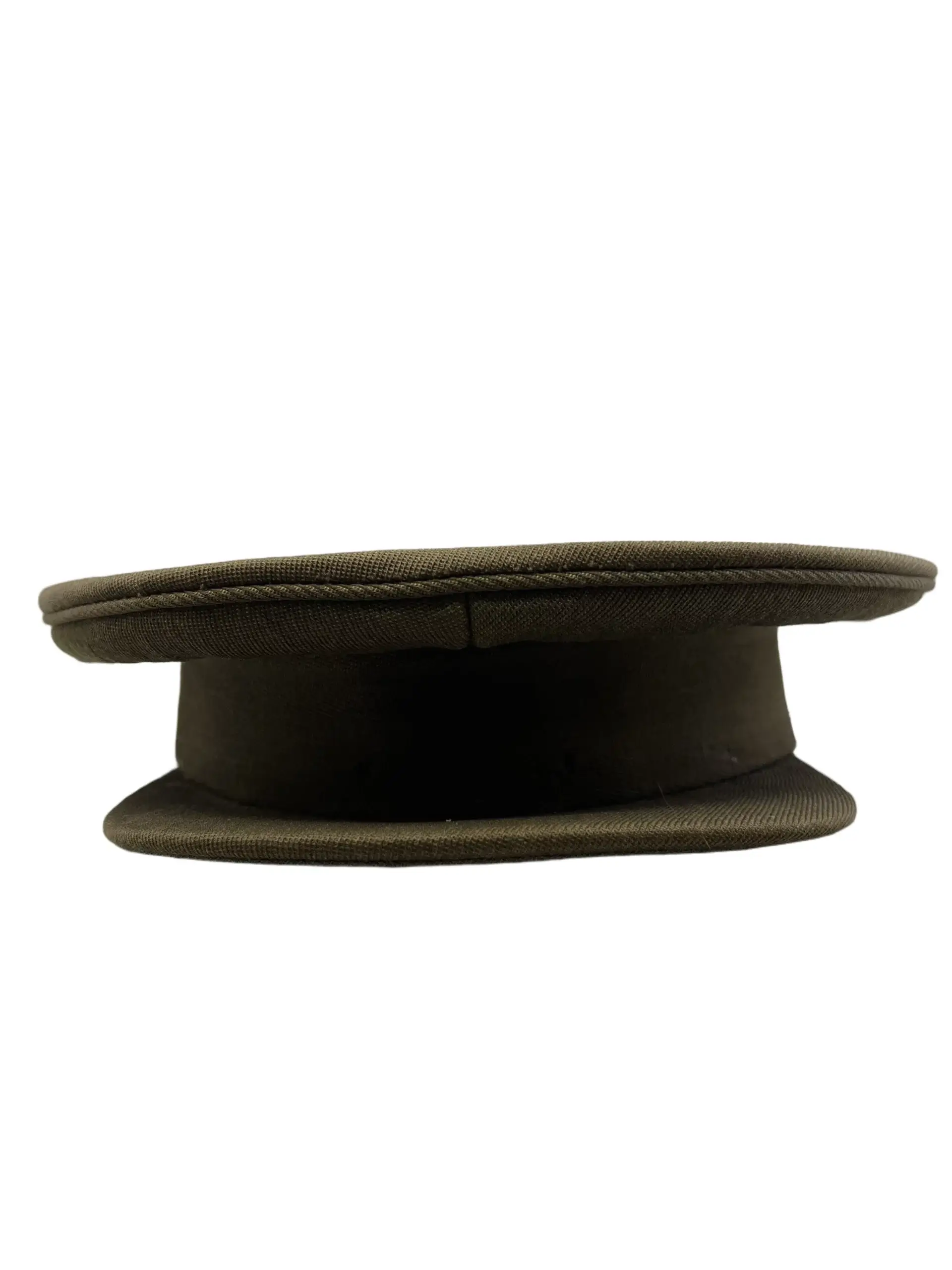 WW1 Canadian Militia Officers Peak Cap Hat Size 7 1/4 MISSING CHIN STRAP WW1 Canadian Militia Officers Peak Cap Hat Size 7 1/4 MISSING CHIN STRAP