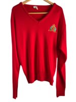 Royal Canadian Mounted Police RCMP Red Sweater Size Large