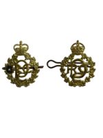 Royal Canadian Dental Corps RCDC Collars Insignia Pair