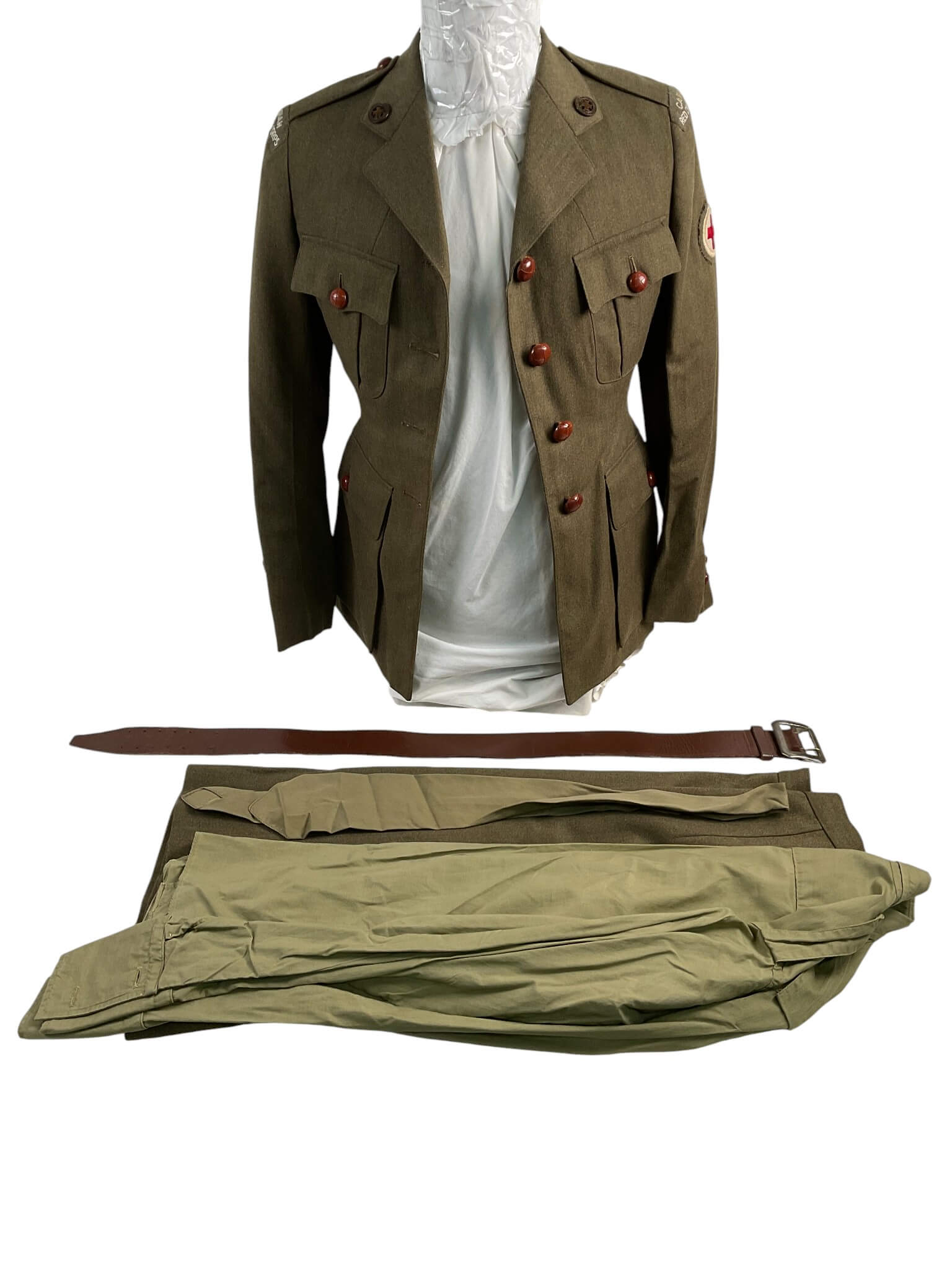 WW2 Canadian Red Cross Women's Uniform Group Named WW2 Canadian Red Cross Women's Uniform Group Named