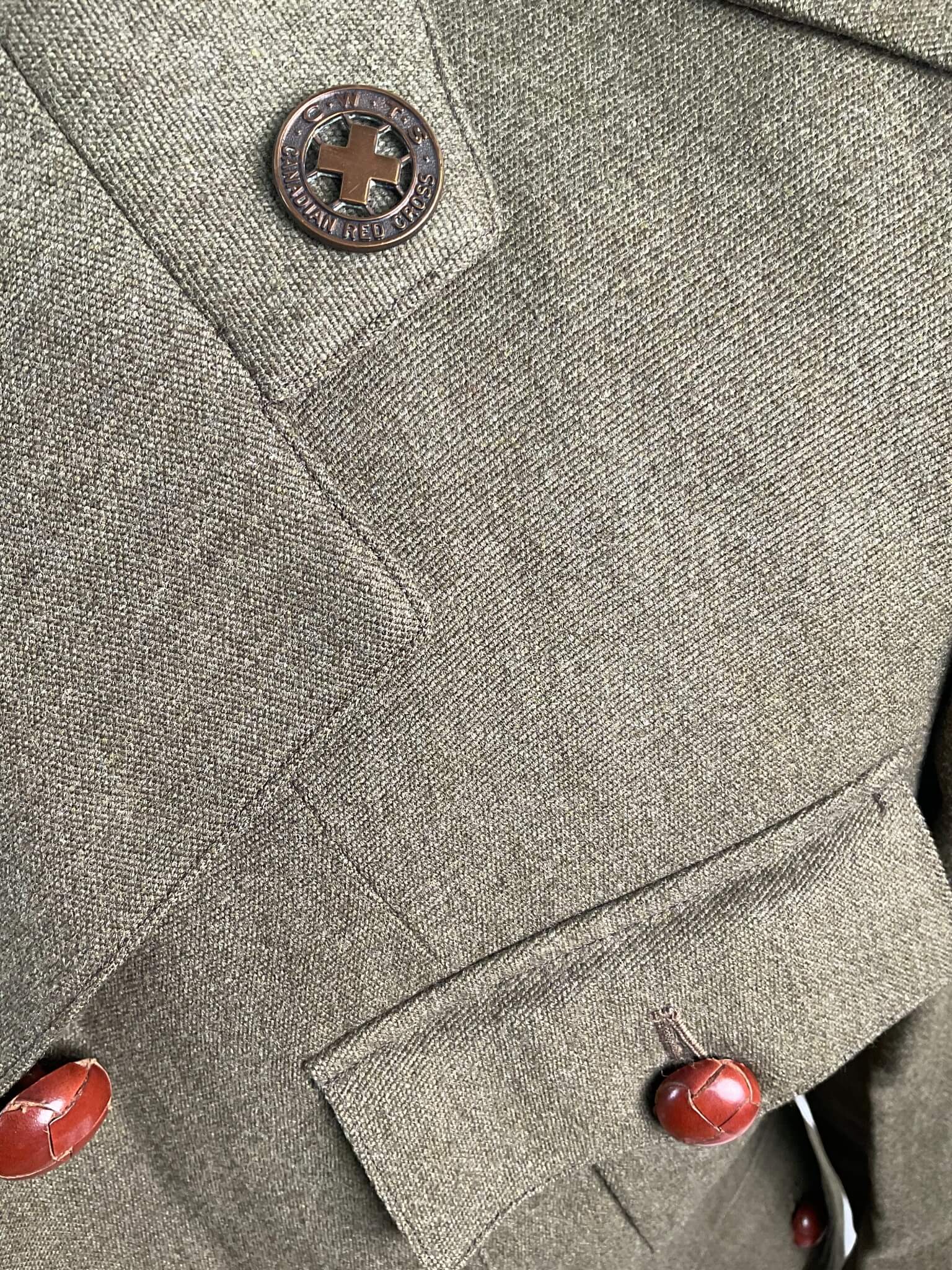 WW2 Canadian Red Cross Women's Uniform Group Named WW2 Canadian Red Cross Women's Uniform Group Named