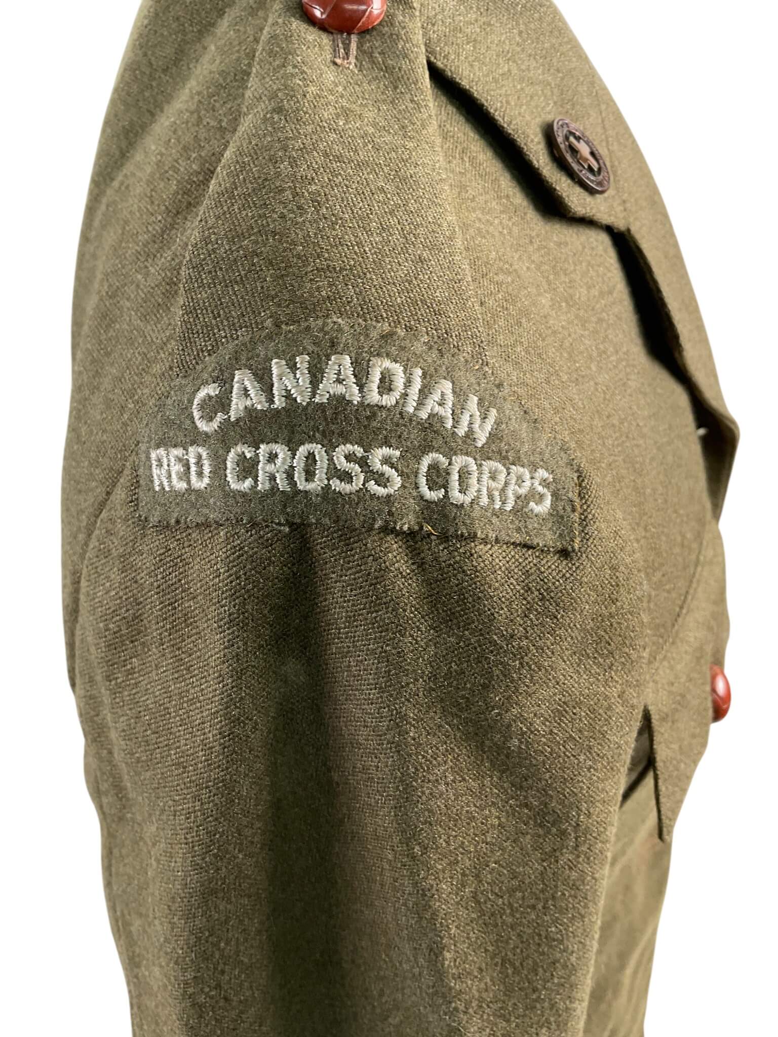 WW2 Canadian Red Cross Women's Uniform Group Named WW2 Canadian Red Cross Women's Uniform Group Named