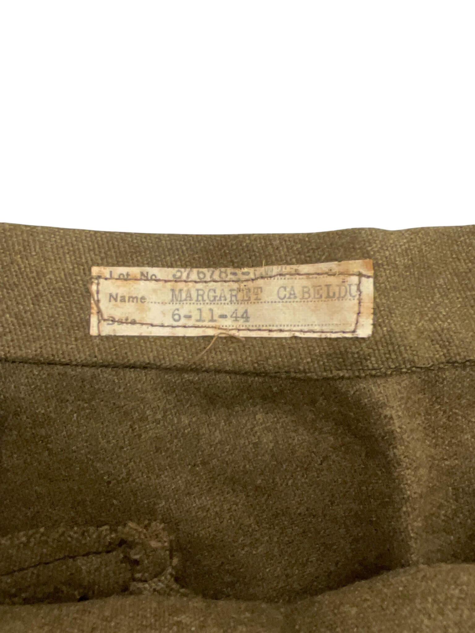 WW2 Canadian Red Cross Women's Uniform Group Named WW2 Canadian Red Cross Women's Uniform Group Named