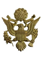 WW2 US Army Officers Cap Badge WW2 US Army Officers Cap Badge