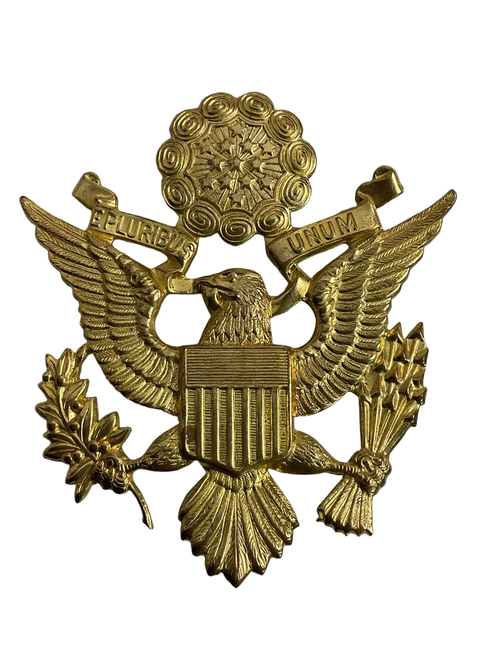 WW2 US Army Officers Cap Badge WW2 US Army Officers Cap Badge