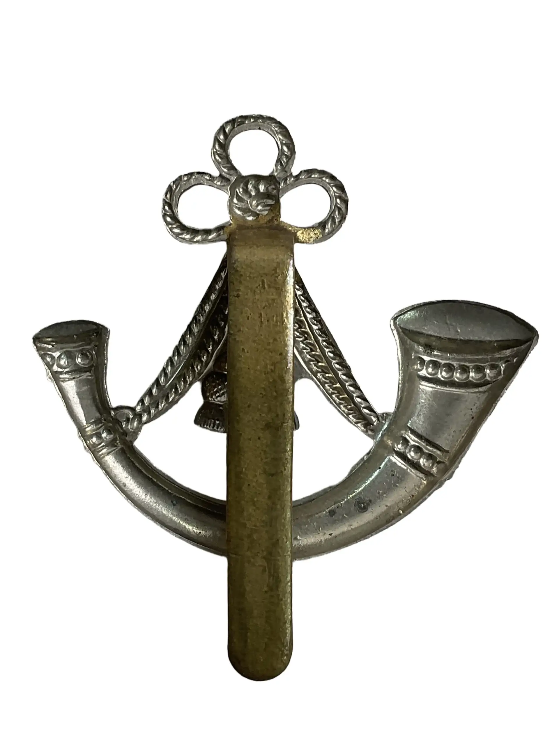 WW2 British Army Light Infantry Cap Badge WW2 British Army Light Infantry Cap Badge