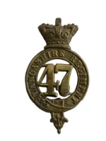 British Victorian Lancashire Regiment Glengarry Badge British Victorian Lancashire Regiment Glengarry Badge