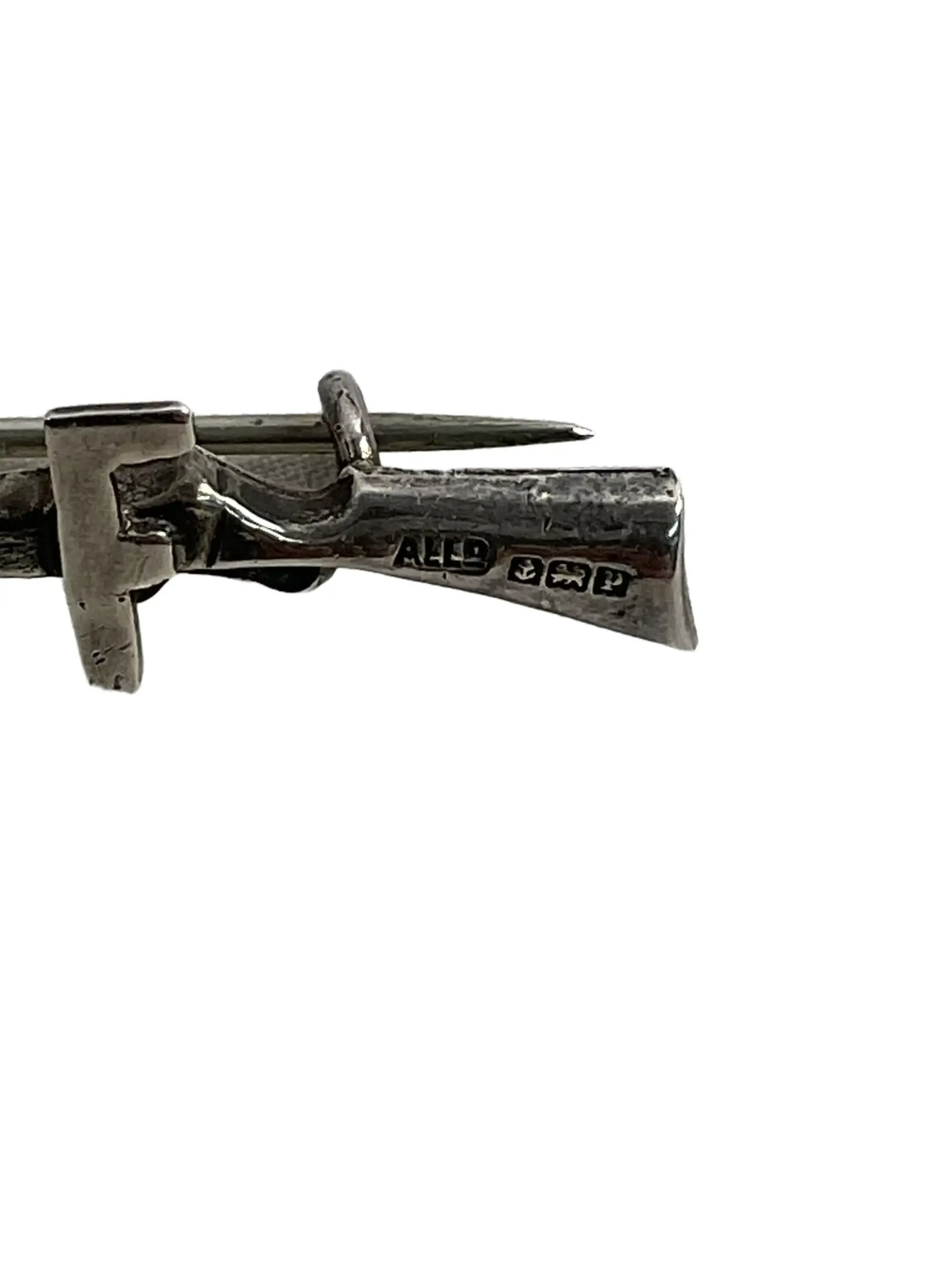 WW1 British BEF Northumberland Fusiliers Lapel Pin WW1 British BEF Northumberland Fusiliers Lapel Pin