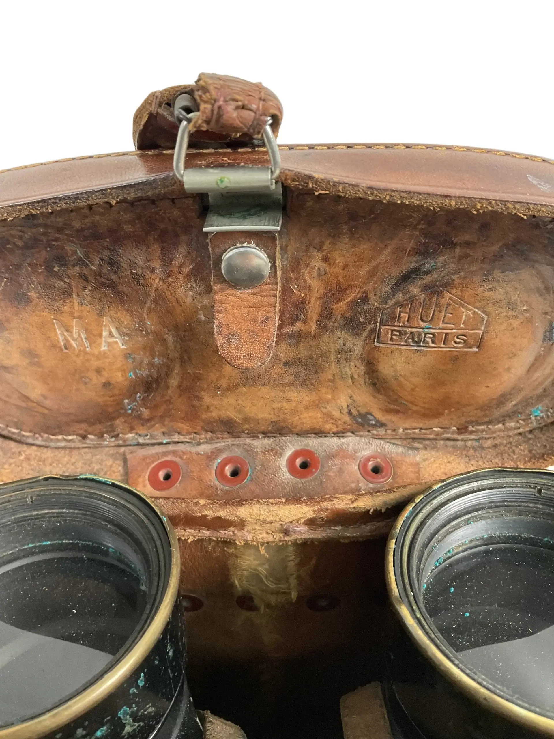 WW2 British RN Navy 12 X 50 Binoculars In Leather Case WW2 British RN Navy 12 X 50 Binoculars In Leather Case