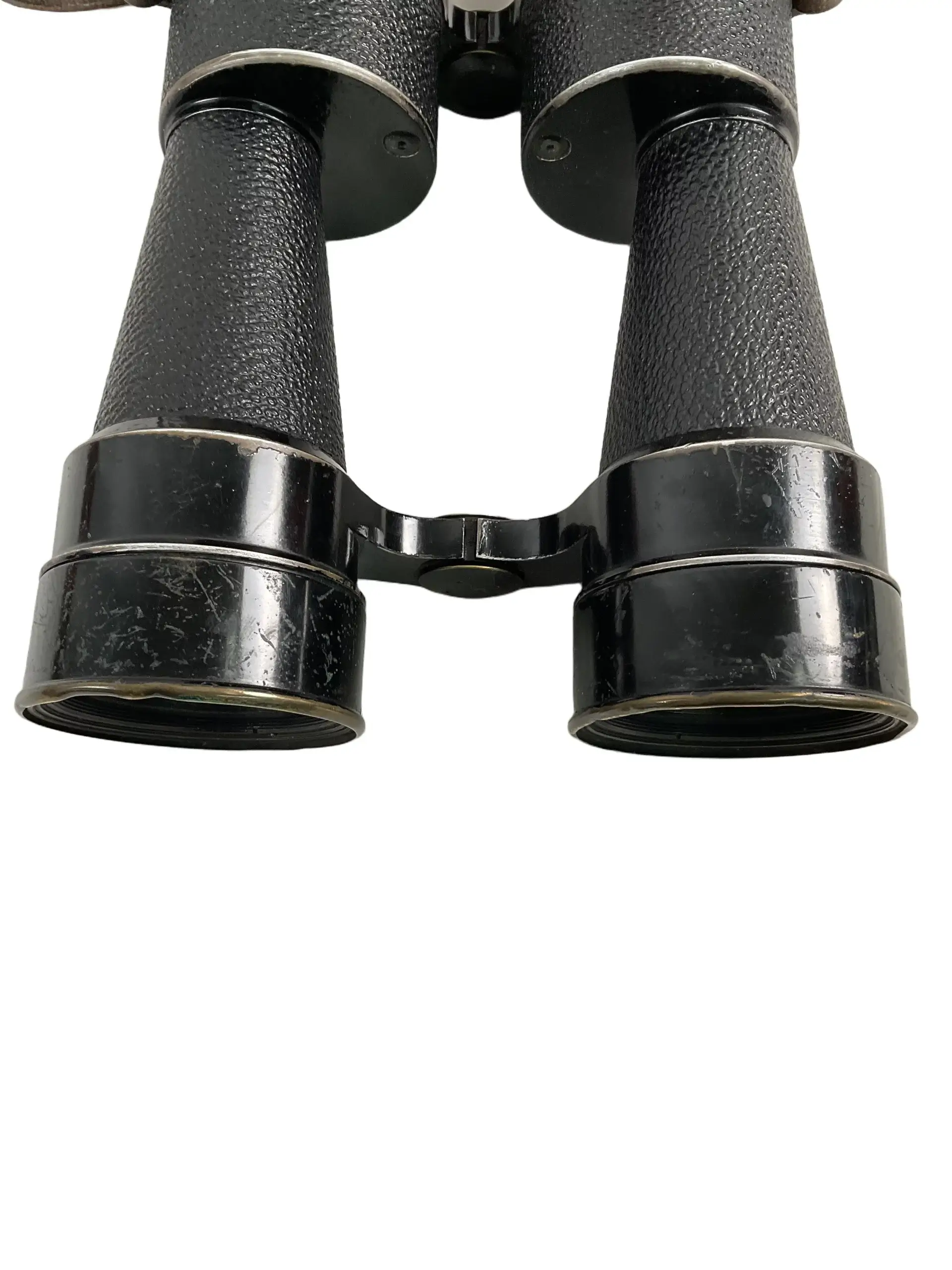 WW2 British RN Navy 12 X 50 Binoculars In Leather Case WW2 British RN Navy 12 X 50 Binoculars In Leather Case