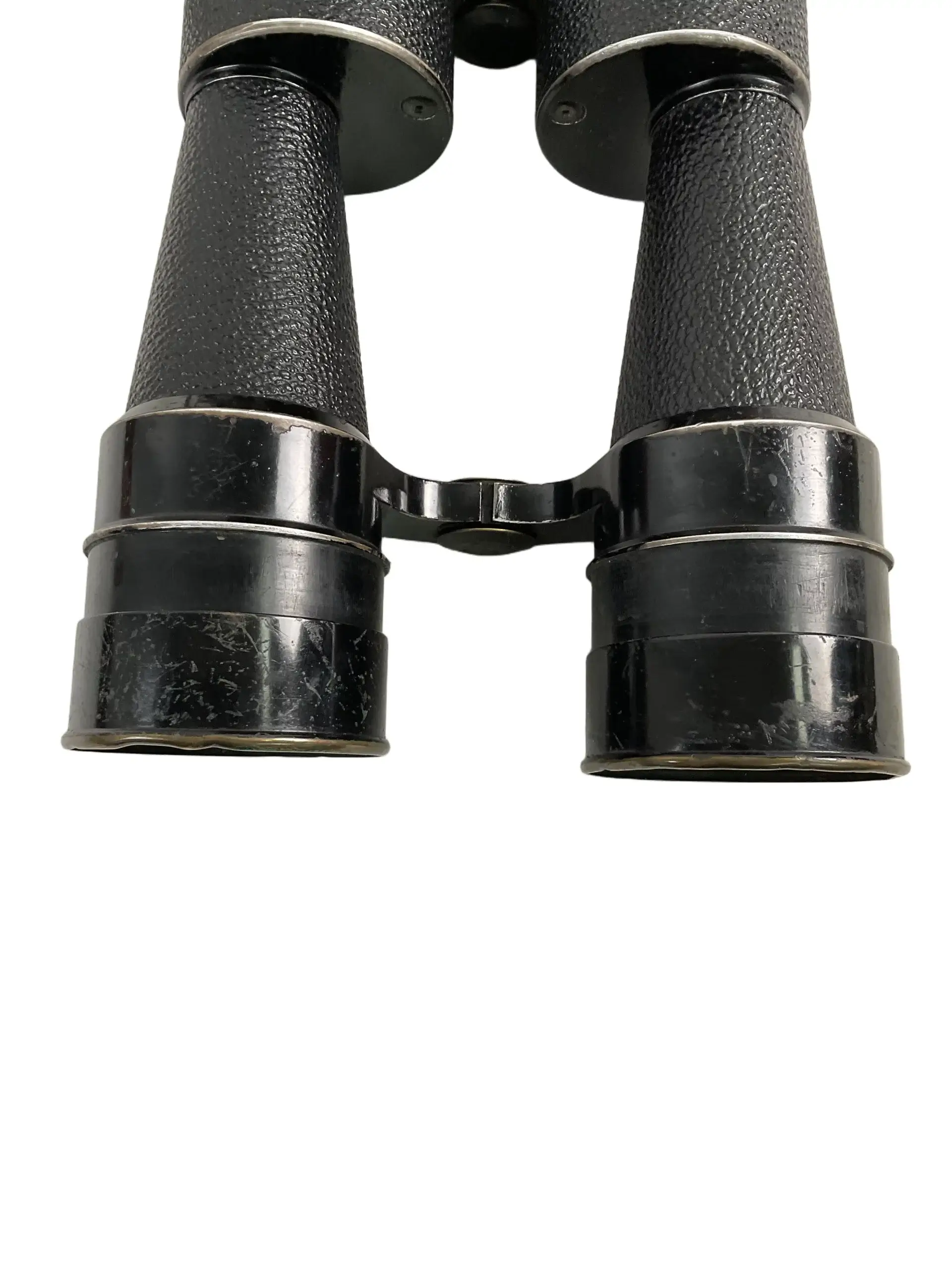 WW2 British RN Navy 12 X 50 Binoculars In Leather Case WW2 British RN Navy 12 X 50 Binoculars In Leather Case