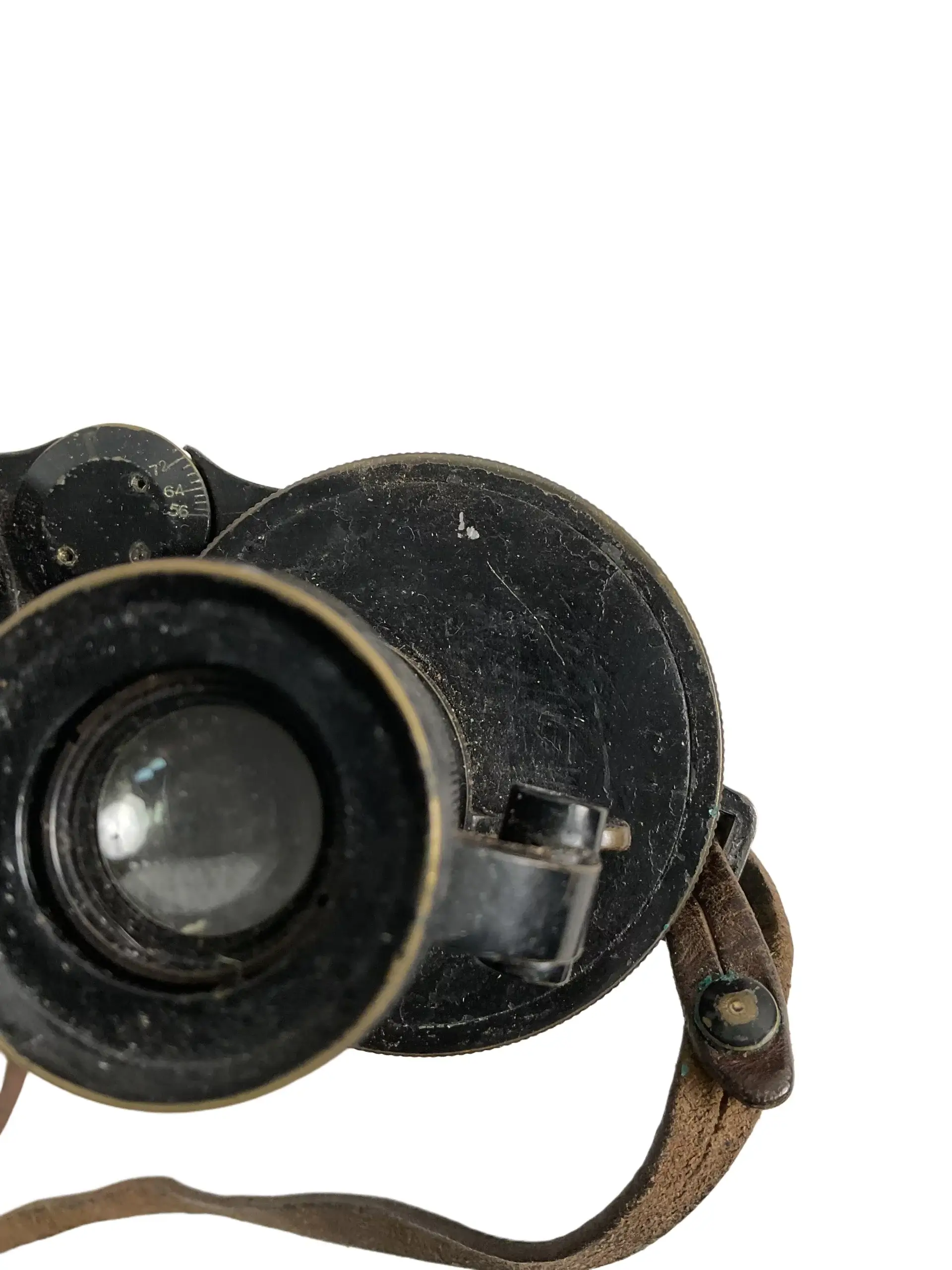 WW2 British RN Navy 12 X 50 Binoculars In Leather Case WW2 British RN Navy 12 X 50 Binoculars In Leather Case