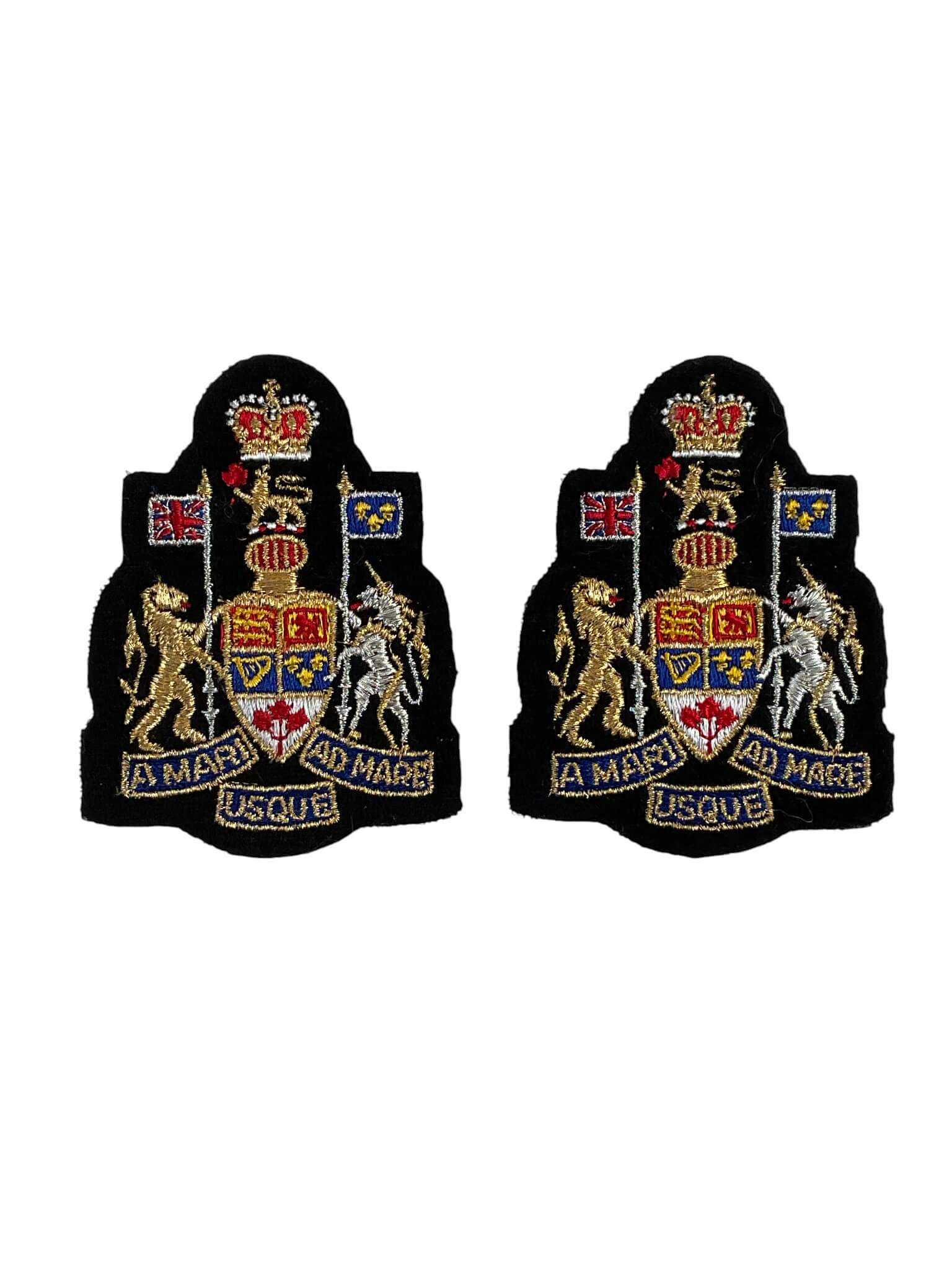 Canadian Army Chief Warrant Officer Mylar Rank Insignia Pair Canadian Army Chief Warrant Officer Mylar Rank Insignia Pair