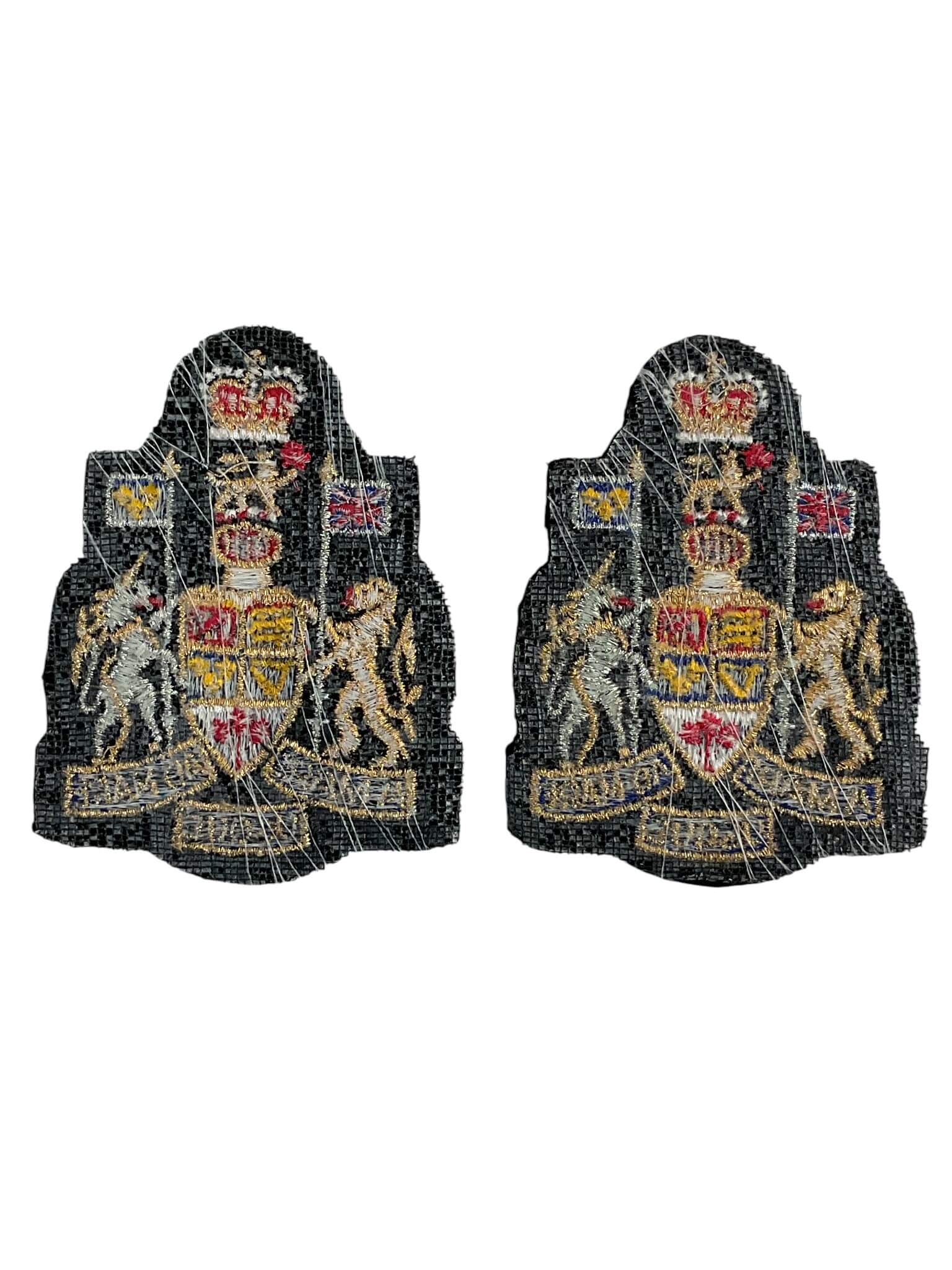 Canadian Army Chief Warrant Officer Mylar Rank Insignia Pair Canadian Army Chief Warrant Officer Mylar Rank Insignia Pair