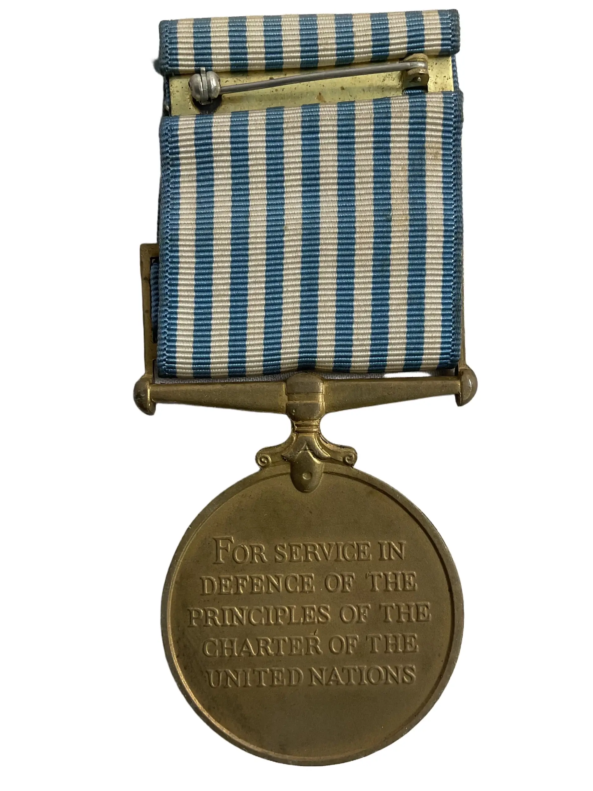 Canadian Army Korean War UN Medal Full Size Canadian Army Korean War UN Medal Full Size