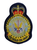 Canadian Forces RCAF 407 Squadron Heraldic Colour Crest Patch Vintage