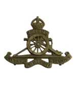 WW2 British Royal Artillery Beret Badge WW2 British Royal Artillery Beret Badge