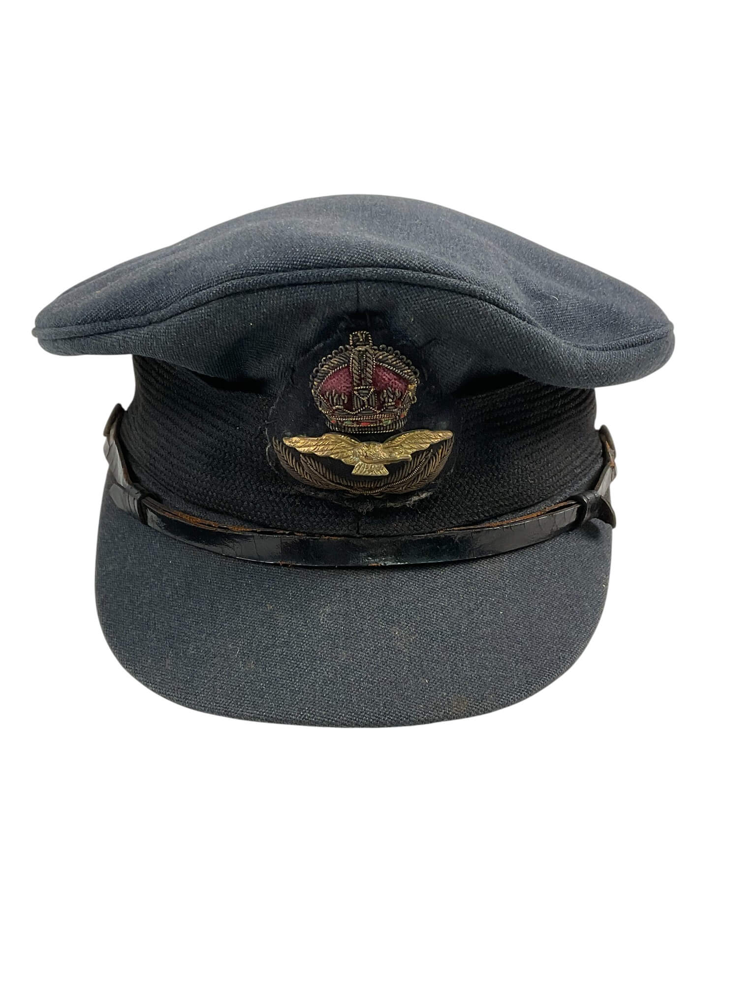 WW2 Canadian RCAF Officers Peak Cap Hat Size 7 1/4 WW2 Canadian RCAF Officers Peak Cap Hat Size 7 1/4