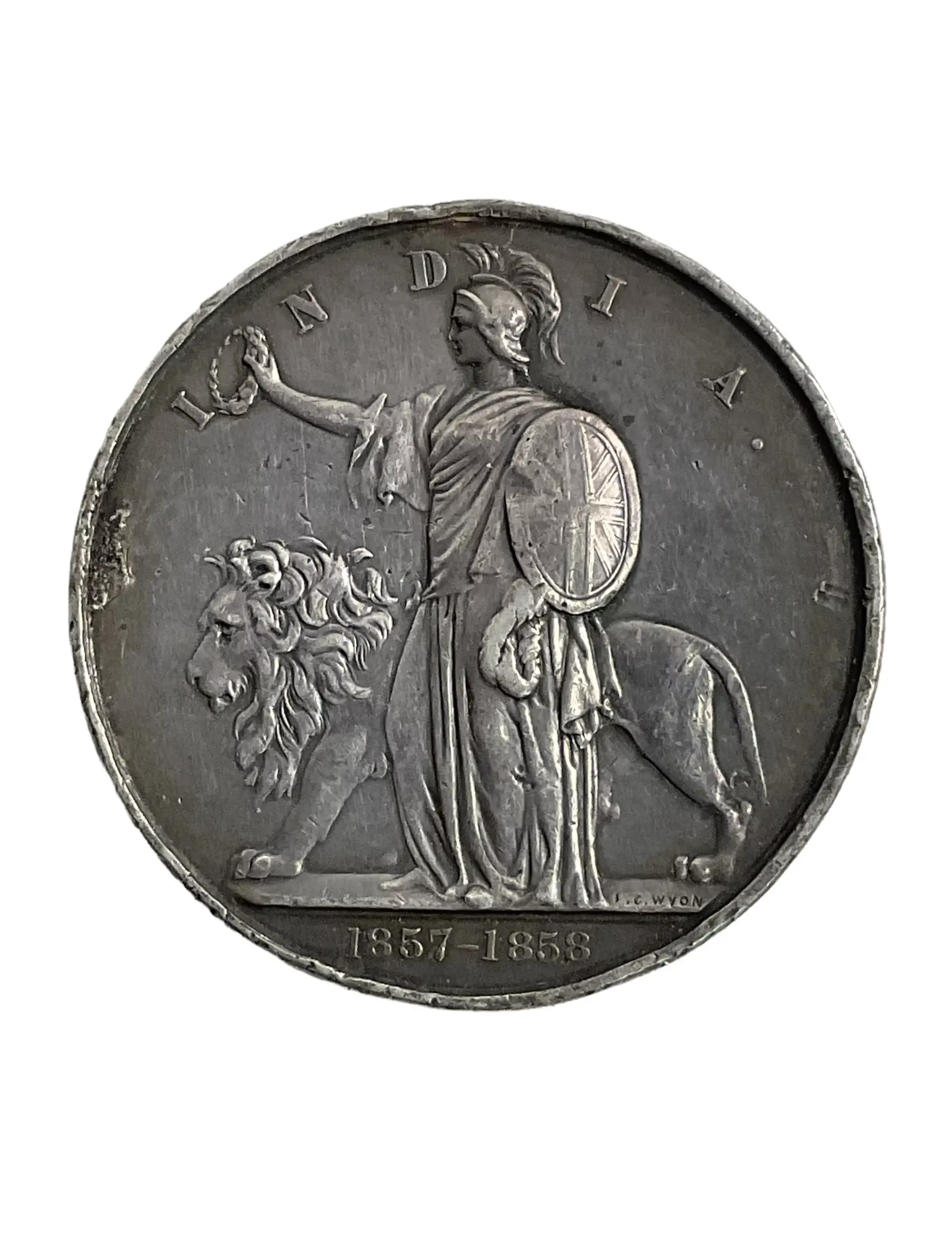 British Victorian India Mutiny Campaign Medal 1857-58 Named 1829 John Colwell 27th Regiment British Victorian India Mutiny Campaign Medal 1857-58 Named 1829 John Colwell 27th Regiment