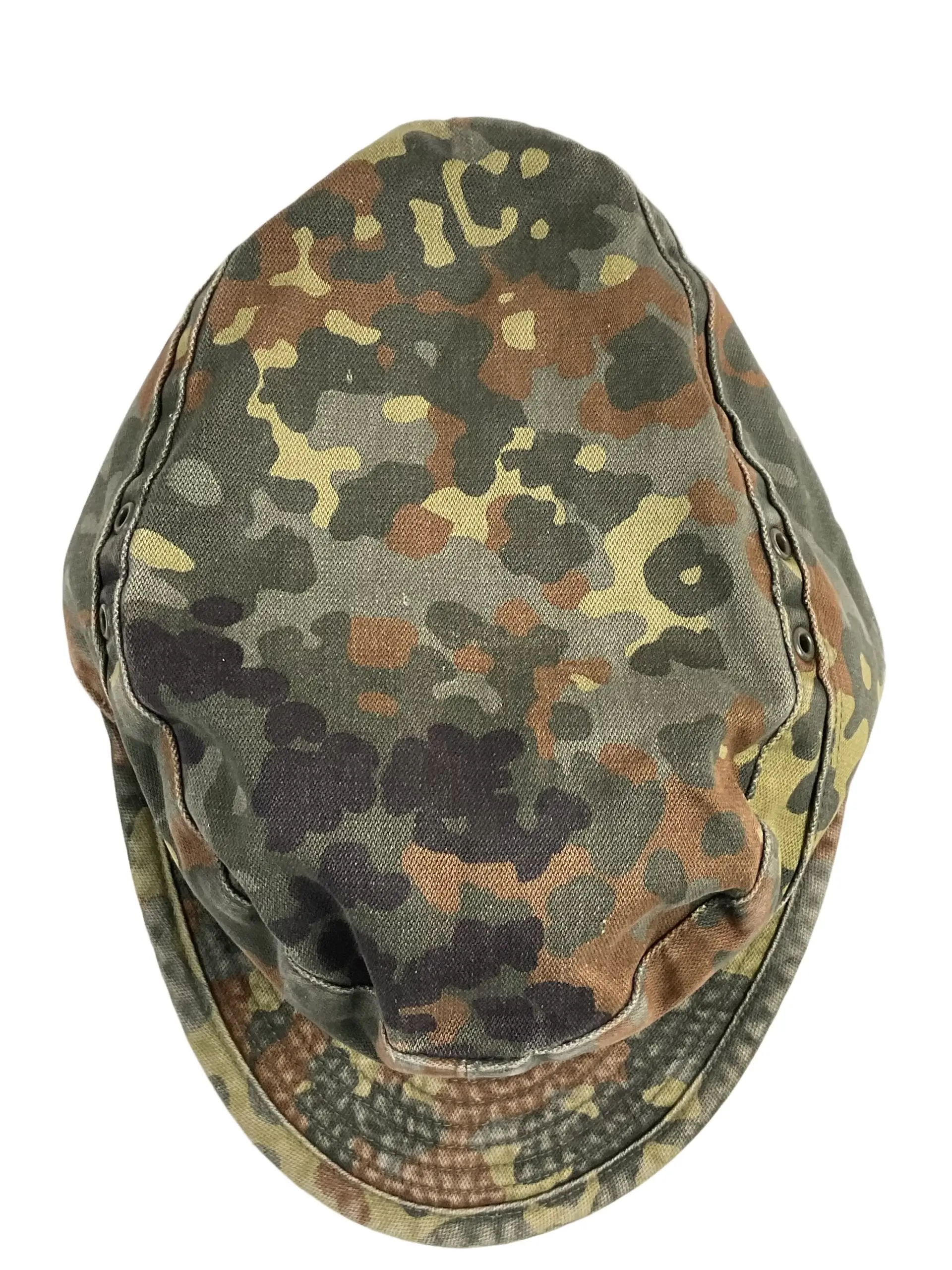 West German Army Flecktarn M43 Cap Hat Size 56 Dated 1995 West German Army Flecktarn M43 Cap Hat Size 56 Dated 1995