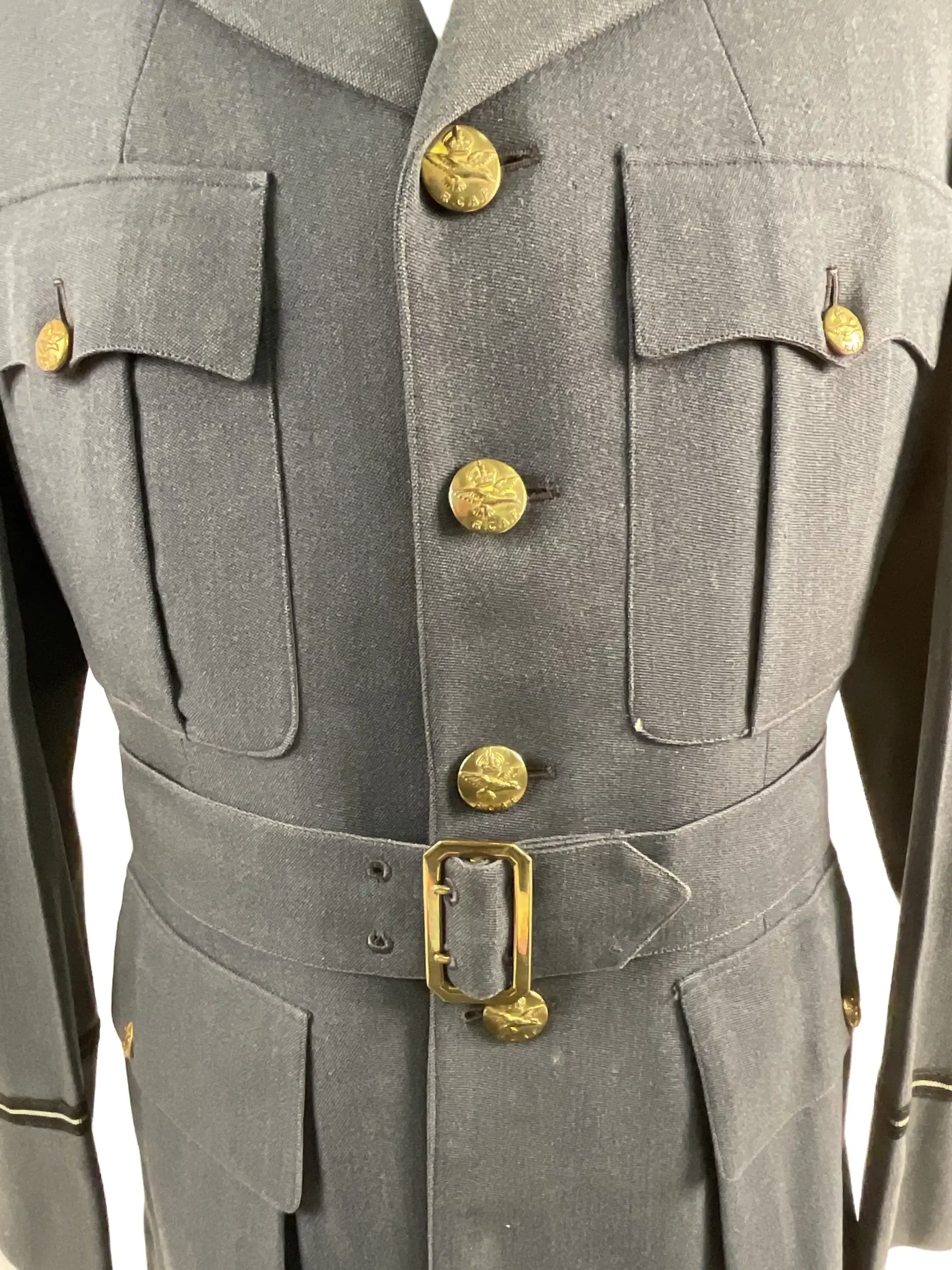 WW2 Canadian RCAF Officers Tunic With Trousers WW2 Canadian RCAF Officers Tunic With Trousers