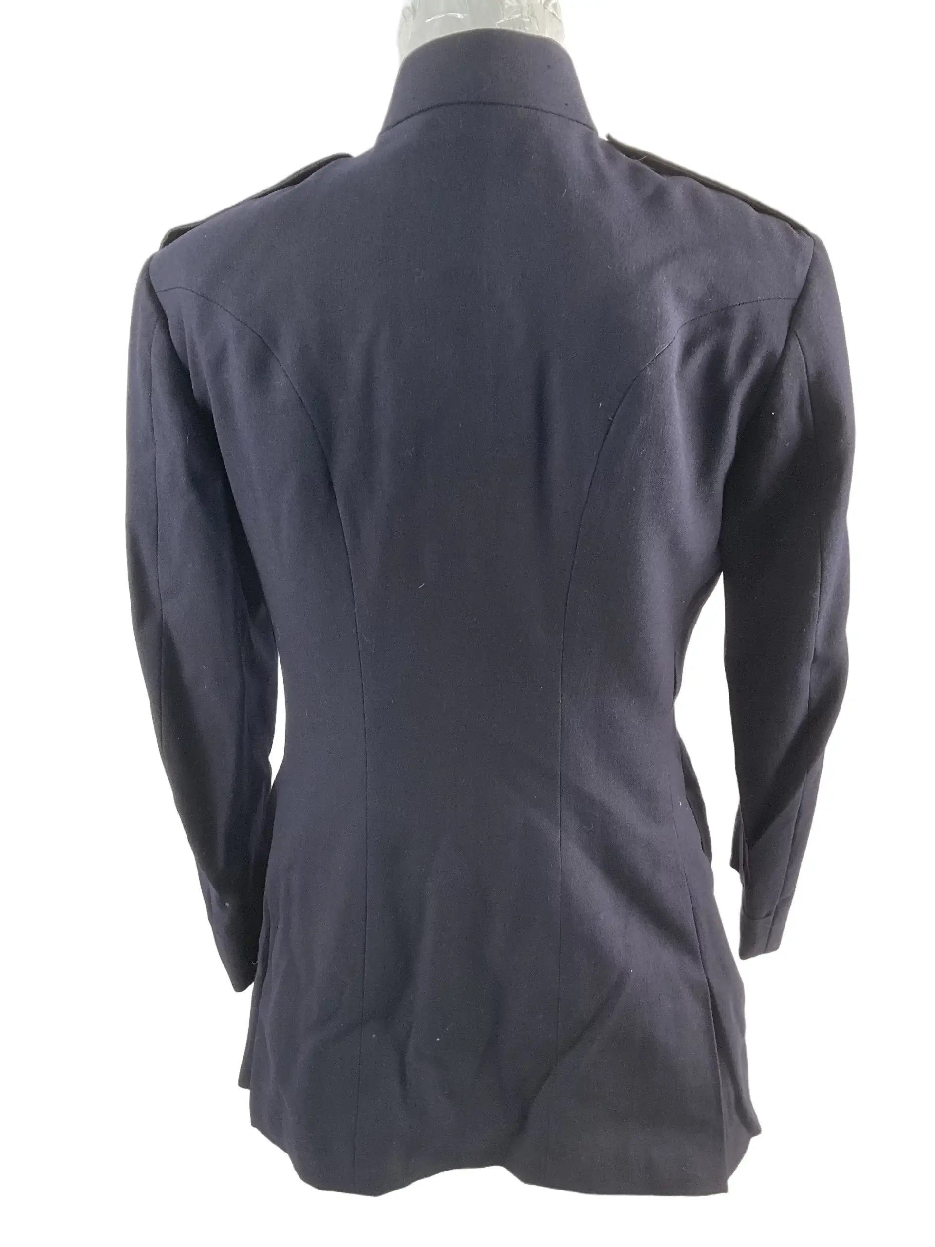 Canadian Army Blue Patrol Jacket Named Size 36 Dated 1958 Canadian Army Blue Patrol Jacket Named Size 36 Dated 1958